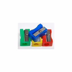 Hainenko Plastic Pencil Sharpeners - Assorted (Pack of 100)