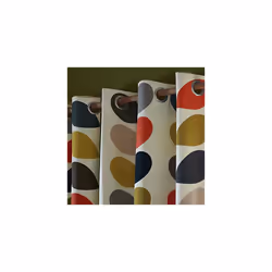 Orla Kiely - Multi Stem - Multi - Eyelet Curtains - 46x90"/117x229cm