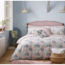 Cath Kidston Bluebells Luxurious Velvet Round Filled Cushion