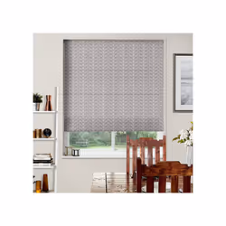 Orla Kiely Roller Blind Linear Stem Silver Ready Made Translucent 60x162cm
