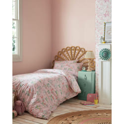 Cath Kidston Unicorns Pink 100% Cotton Kids Bedding Reversible Duvet Cover Set - Double