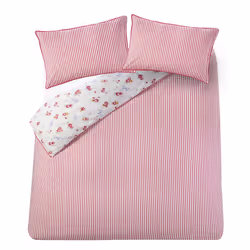 Cath Kidston Duvet Cover Set Quilt Cover Bedding Floral White Roses And Bows - Super King, White