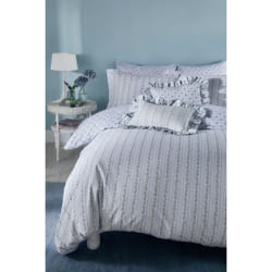 Duvet Cover Set Floral Bedding Bed Set Quilt Cover Flowers Blue - Super King, Blue