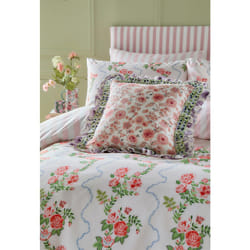 Cath Kidston Duvet Cover Set Quilt Cover Bedding Floral Pink Rose Flutter - Single, Pink