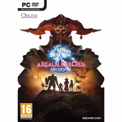 Square Enix Final Fantasy XIV : A Realm Reborn, PC, Multiplayer mode, T (Teen), Physical media