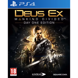 Square Enix Deus Ex : Mankind Divided - Edition Day One, PlayStation 4, M (Mature), Physical media
