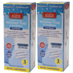 2 x Acana Advanced Safety Moisture Trap And Freshener - 3 Refills