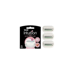 WILKINSON SWORD - Intuition Ultra Moisture Blades For Women | No Shave Gel Needed | Pack of 3 Razor Blade Refills