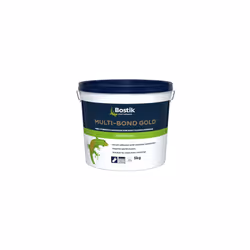 30811894 Multi-Bond Gold Flooring Adhesive, Bonds Most Floor Coverings, Colour: Off-White, Size: 5kg