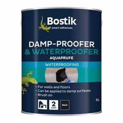 Aquaprufe Damp Proofer & Waterproofer, Can be applied to wet surfaces, Interior & Exterior, Solvent-Free Waterproofer, 5 Litr ...