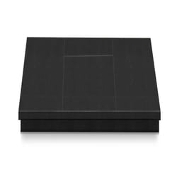 Adam Black Granite Stone Hearth, 36 Inch