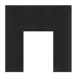 Adam Granite Stone Back Panel in Black, 37 Inch