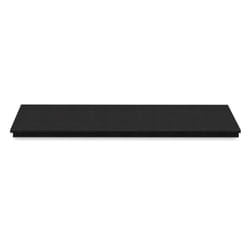 Adam Granite Stone Hearth in Black, 54 Inch