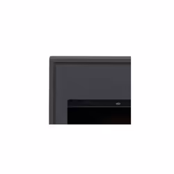 Adam Oslo Electric Inset Stove in Black with Remote Control