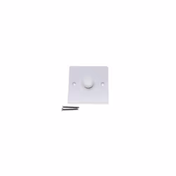 1 Gang 2 Way "Silent" Trailing Edge LED Dimmer Switch - White, Varilight V-PRO, JQP401W