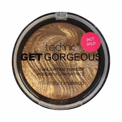 Technic Get Gorgeous Highlighting Powder ~ 24ct Gold