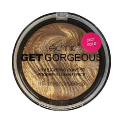 Technic Get Gorgeous Highlighting Powder ~ 24ct Gold