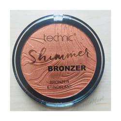 Technic Shimmer Bronzer Pressed Powder Natural Glow Highlighting