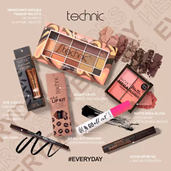 Enamoured Full Face Cosmetic 8 Piece Gift Set - Full Size Products for Eyes, Face & Lips - Perfect for Makeup Lovers - Vegan & Cruelty Free