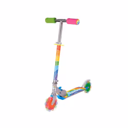Ozbozz Rainbow Scooter with Flashing Wheels SV20891