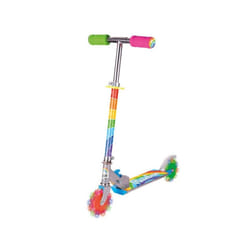 Ozbozz Rainbow Scooter with Flashing Wheels SV20891