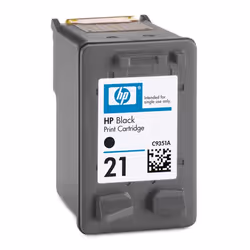 HP 21 Black Inkjet Print Cartridge ink cartridge Original