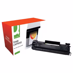 Compatible Q-Connect  Toner for HP LaserJet Toner CB436A, Black