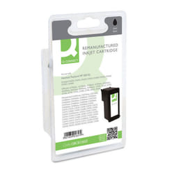 Remanufactured Q-Connect HP 350XL  Black Inkjet Cartridge High Yield CB336EE OBCB336EE
