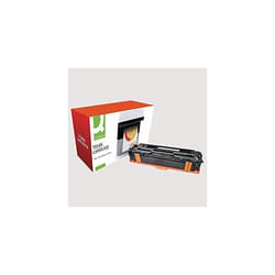 Compatible Q-Connect  Toner for HP CE320A LaserJet Toner, Black