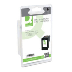 Remanufactured Q-Connect HP 301XL  Black Inkjet Cartridge High Yield CH563EE OBCH563EE
