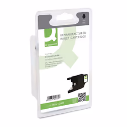 Remanufactured Q-Connect Brother  Black Inkjet Cartridge LC1240BK OBLC1240B
