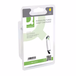 Remanufactured Q-Connect Canon CLI-551Y XL Yellow Inkjet Cartridge High Yie OBCLI551Y