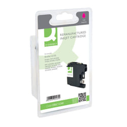 Remanufactured Q-Connect Brother  Magenta Inkjet Cartridge LC123M OBLC123M