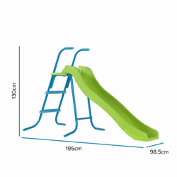 TP 6ft (1.8m) Wavy Slide & Stepset