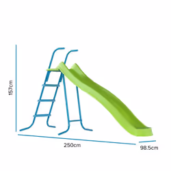 TP 8ft (2.2m) Ripple Wavy Slide & Stepset