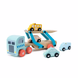 Owl & Fox Wooden Vehicle Transporter - FSC certified