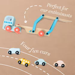 Owl & Fox Wooden Vehicle Transporter - FSC certified