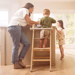 TP Active-Tots Pikler Style Wooden Folding Helper Tower - FSC certified
