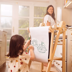 TP Active-Tots Pikler Style Wooden Easel Play Accessory - FSC certified