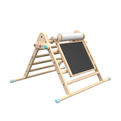 TP Active-Tots Pikler Style Wooden Climbing Triangle With Wooden Play Easel - FSC certified