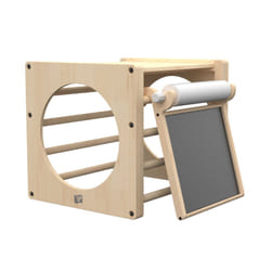 TP Active-Tots Pikler Style Wooden Climbing Cube With Play Easel - FSC certified