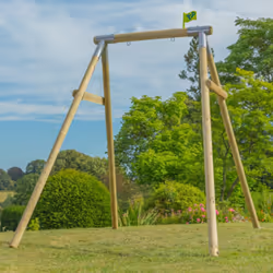 Build Your Own TP Knightswood Single Wooden Swing Frame - FSC certified