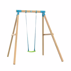 TP Kingswood Single Squarewood Swing Set - FSC certified