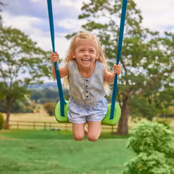 TP Kingswood Single Squarewood Swing Set - FSC certified