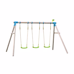 TP Sherwood Triple Wooden Swing Set