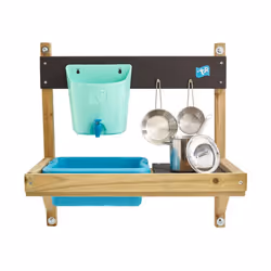 TP Hideaway Wooden Playhouse with Mud Kitchen - FSC certified - Additional view 6
