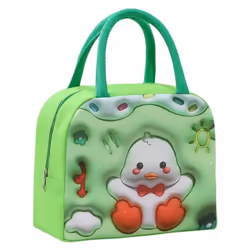 Portable Lunch Bag with Sturdy Handle Cartoon Women Children School Thermal Insulated Lunch Box Tote Food Small Cooler Bag -  ...
