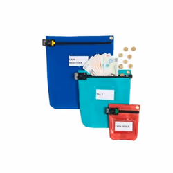 Versapak Reusable Secure Cash Bag With T2 Locking Mechanism Small 182x