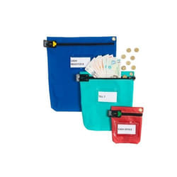 Versapak Reusable Secure Cash Bag With T2 Locking Mechanism Small 182x