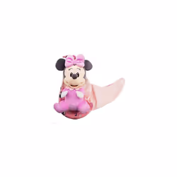 Disney,Minnie  Small Soft Toy in Pouch - Figaro Printed blanket pouch